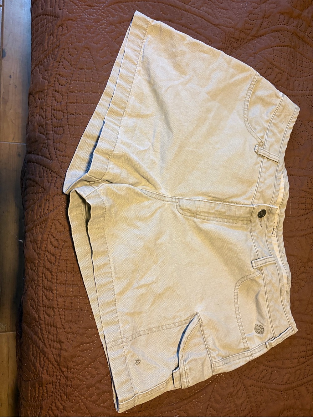 The North Face Women's Light Khaki Outdoor Shorts